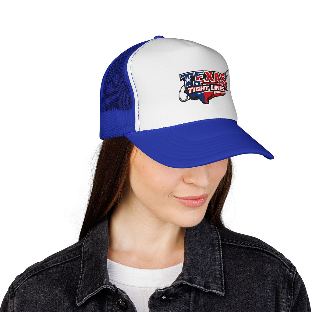 Texas Tight Lines Trucker Cap | Fishing Logo Mesh Hat