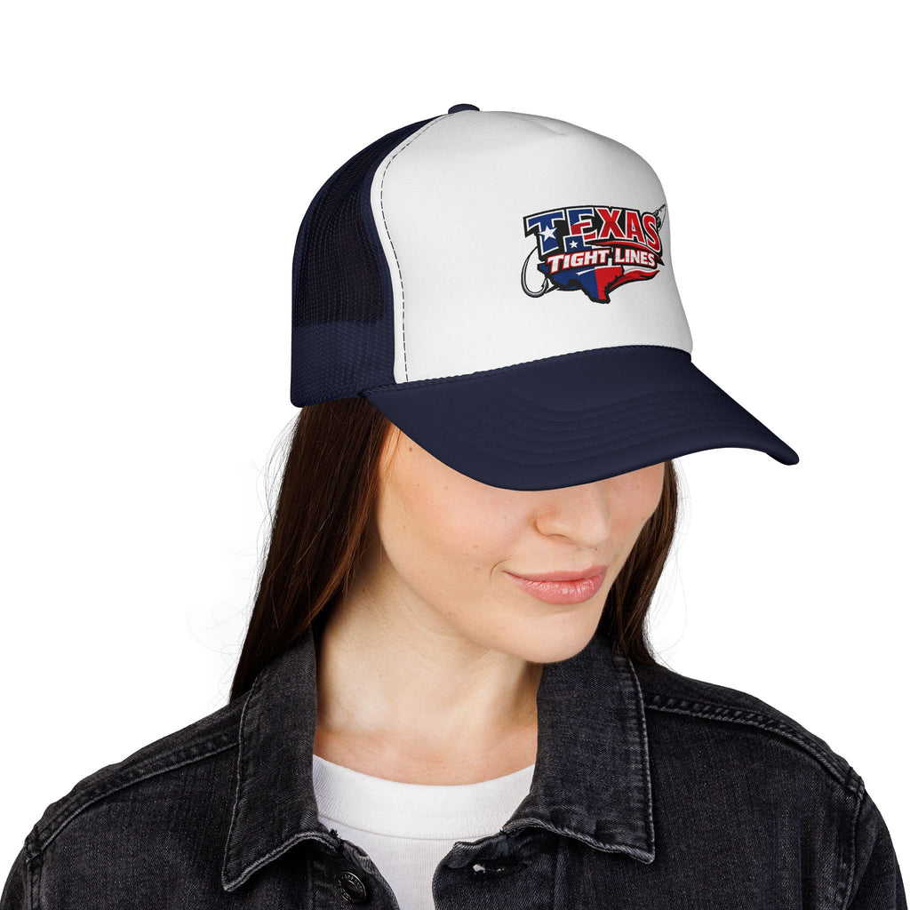 Texas Tight Lines Trucker Cap | Fishing Logo Mesh Hat
