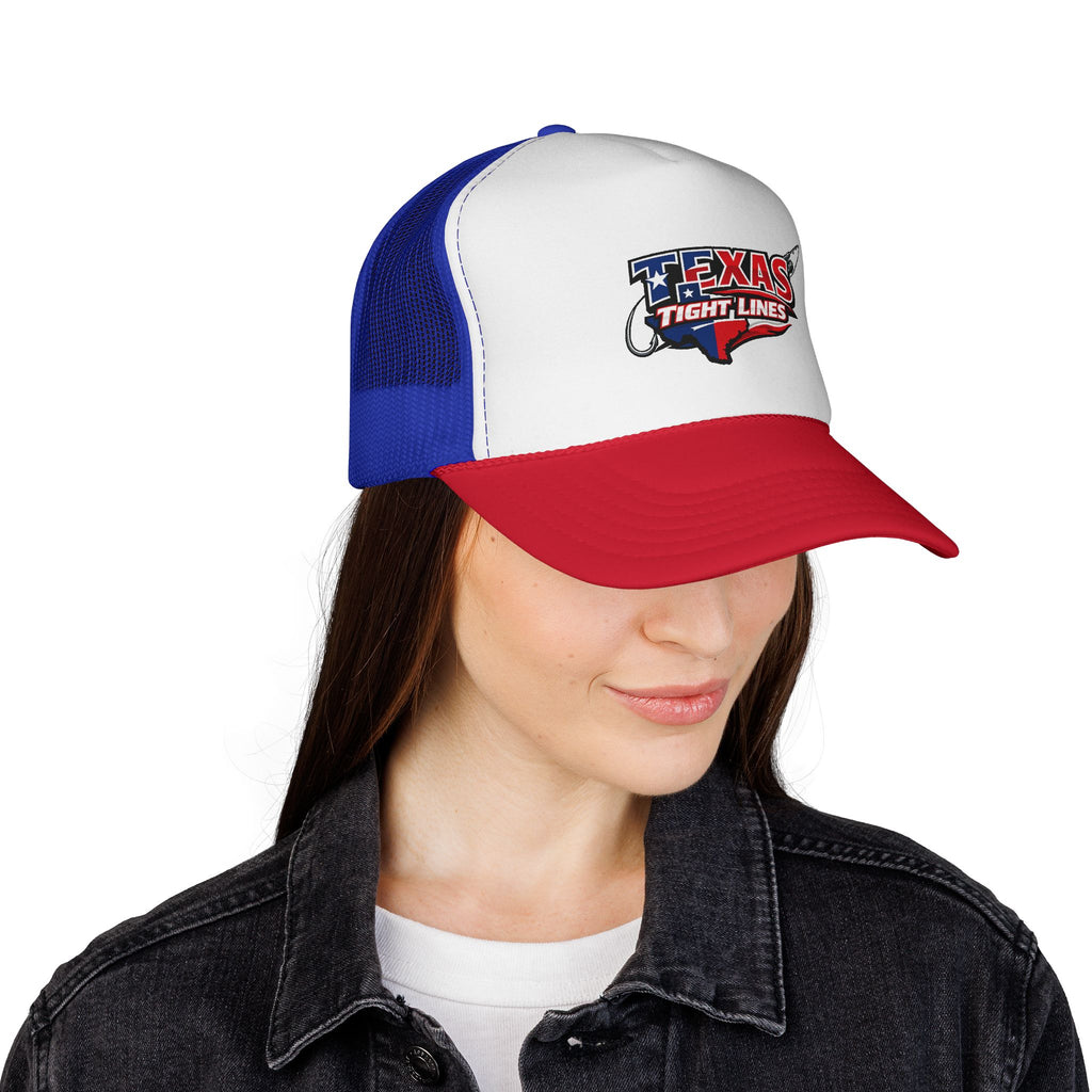 Texas Tight Lines Trucker Cap | Fishing Logo Mesh Hat