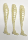 Texas Tight Lines Pearl Shimmer 3.5" Paddletail – 8 Pack
