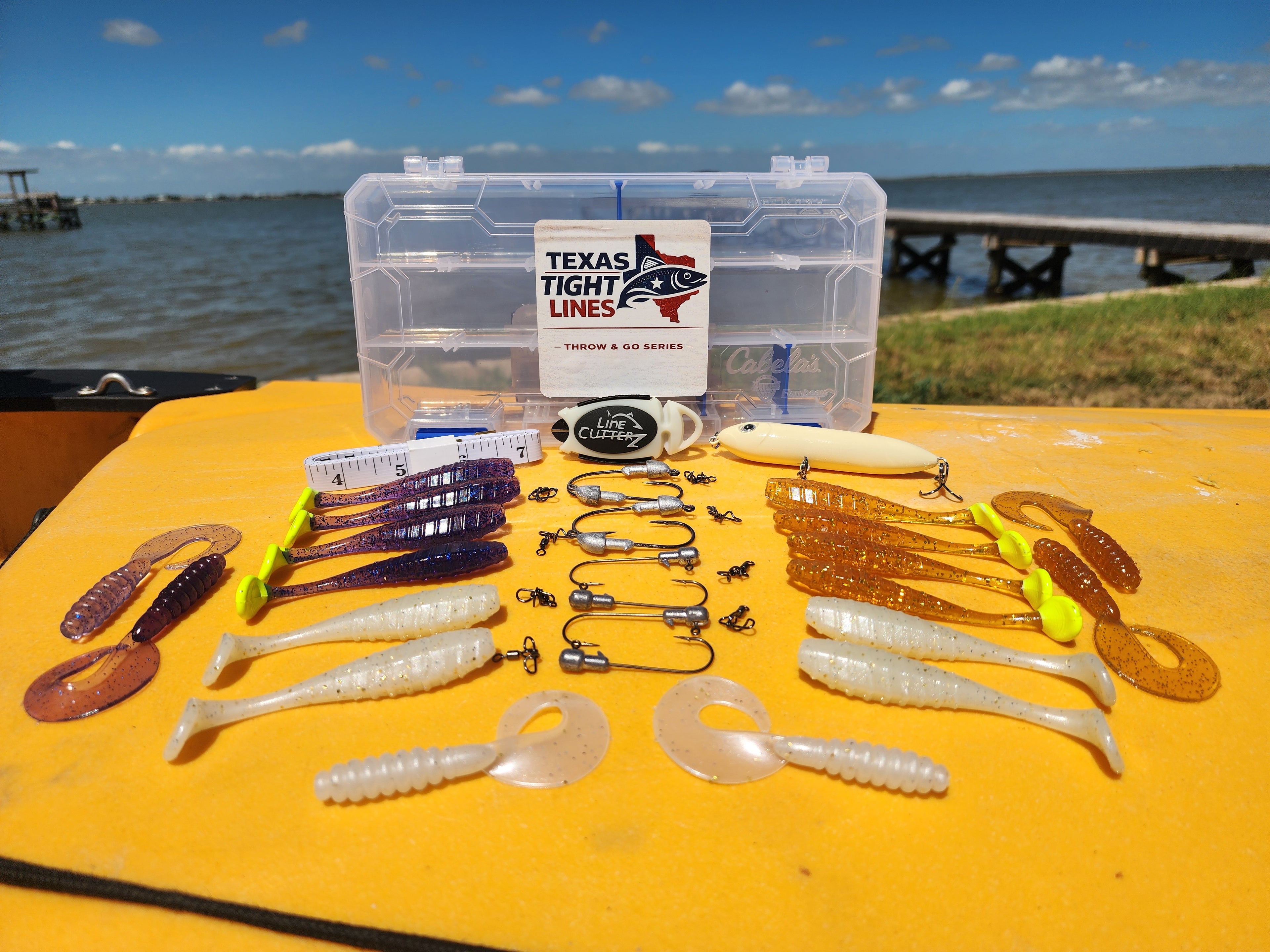 Texas Tight Lines Throw & Go Slam Box